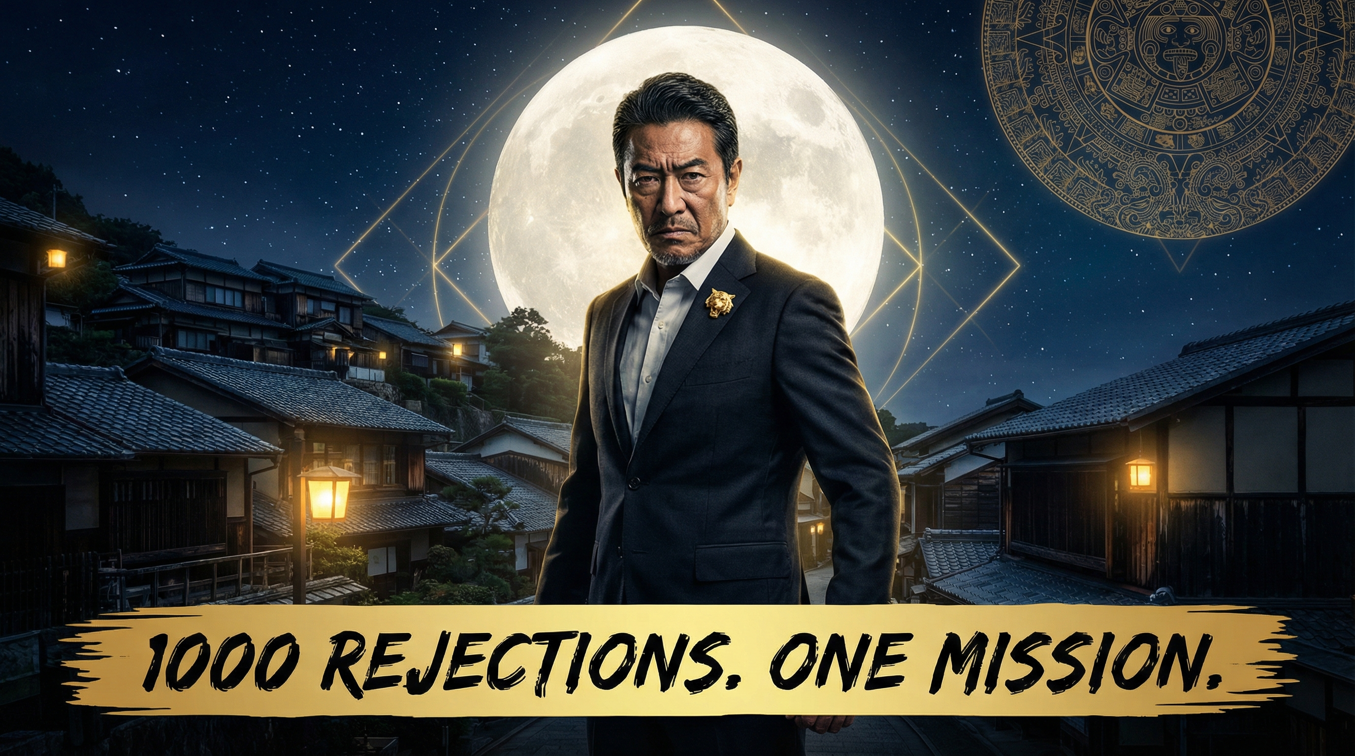 1000 REJECTIONS. ONE MISSION.